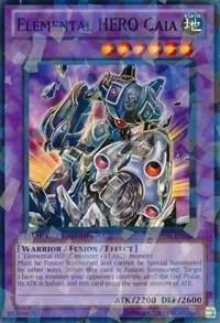 Elemental Hero Gaia DT06-EN034 Yu-Gi-Oh card from Duel Terminal 6