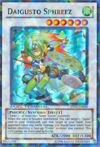 Daigusto Sphreez DT06-EN040 Yu-Gi-Oh card from Duel Terminal 6