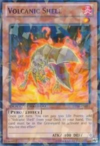 Volcanic Shell DT06-EN051 Yu-Gi-Oh card from Duel Terminal 6