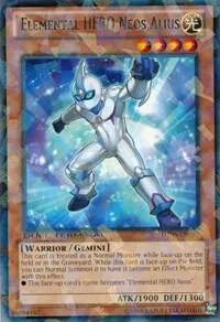 Elemental Hero Neos Alius DT06-EN052 Yu-Gi-Oh card from Duel Terminal 6