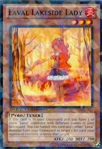 Laval Lakeside Lady DT06-EN070 Yu-Gi-Oh card from Duel Terminal 6