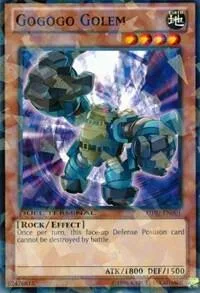 Gogogo Golem DT07-EN001 Yu-Gi-Oh card from Duel Terminal 7