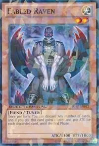 Fabled Raven DT07-EN012 Yu-Gi-Oh card from Duel Terminal 7