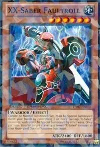 XX-Saber Faultroll DT07-EN013 Yu-Gi-Oh card from Duel Terminal 7
