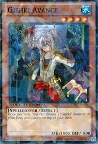 Gishki Avance DT07-EN016 Yu-Gi-Oh card from Duel Terminal 7