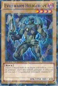 Evilswarm Heliotrope DT07-EN024 Yu-Gi-Oh card from Duel Terminal 7