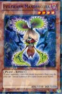 Evilswarm Mandragora DT07-EN028 Yu-Gi-Oh card from Duel Terminal 7