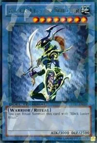 Black Luster Soldier DT07-EN030 Yu-Gi-Oh card from Duel Terminal 7