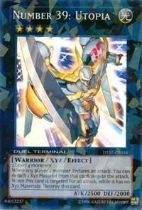 Number 39: Utopia DT07-EN034 Yu-Gi-Oh card from Duel Terminal 7