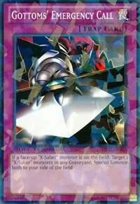 Gottoms' Emergency Call DT07-EN047 Yu-Gi-Oh card from Duel Terminal 7
