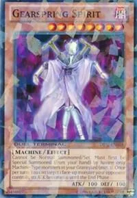 Gearspring Spirit DT07-EN058 Yu-Gi-Oh card from Duel Terminal 7