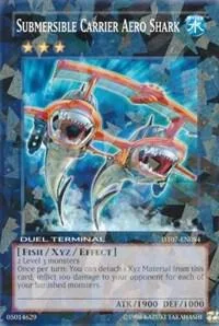 Submersible Carrier Aero Shark DT07-EN084 Yu-Gi-Oh card from Duel Terminal 7