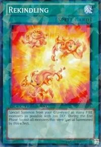 Rekindling DT07-EN094 Yu-Gi-Oh card from Duel Terminal 7