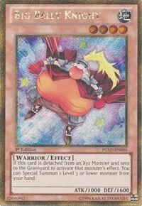 Big Belly Knight PGLD-EN004 Unlimited Yu-Gi-Oh card from Premium Gold
