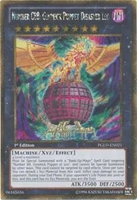 Number C88: Gimmick Puppet Disaster Leo PGLD-EN021 Unlimited Yu-Gi-Oh card from Premium Gold