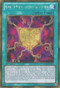 Rank-Up-Magic Argent Chaos Force PGLD-EN027 1st Edition Yu-Gi-Oh card from Premium Gold