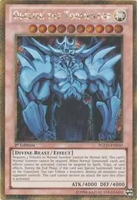 Obelisk the Tormentor PGLD-EN030 Unlimited Yu-Gi-Oh card from Premium Gold