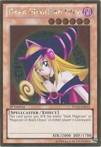 Dark Magician Girl PGLD-EN033 Unlimited Yu-Gi-Oh card from Premium Gold