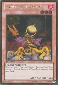 Lonefire Blossom PGLD-EN034 Unlimited Yu-Gi-Oh card from Premium Gold