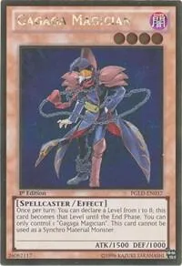 Gagaga Magician PGLD-EN037 Yu-Gi-Oh card from Premium Gold