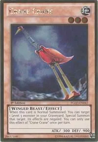 Crane Crane PGLD-EN042 1st Edition Yu-Gi-Oh card from Premium Gold