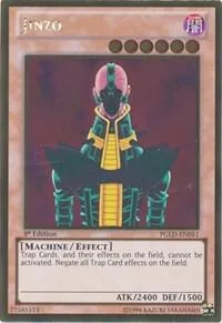 Jinzo PGLD-EN051 1st Edition Yu-Gi-Oh card from Premium Gold