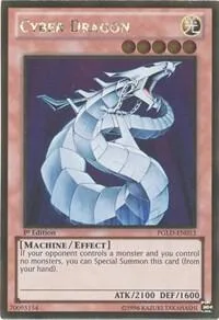 Cyber Dragon PGLD-EN053 Unlimited Yu-Gi-Oh card from Premium Gold