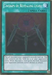 Swords of Revealing Light PGLD-EN057 Unlimited Yu-Gi-Oh card from Premium Gold