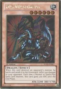Des Volstgalph PGLD-EN061 1st Edition Yu-Gi-Oh card from Premium Gold