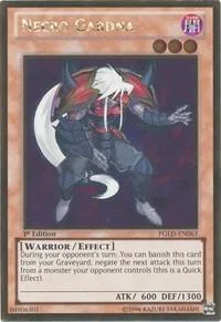 Necro Gardna PGLD-EN063 1st Edition Yu-Gi-Oh card from Premium Gold