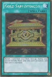 Gold Sarcophagus PGLD-EN068 Unlimited Yu-Gi-Oh card from Premium Gold