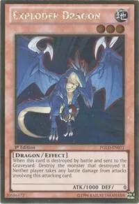 Exploder Dragon PGLD-EN071 Unlimited Yu-Gi-Oh card from Premium Gold