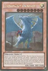 Judgment Dragon PGLD-EN072 1st Edition Yu-Gi-Oh card from Premium Gold
