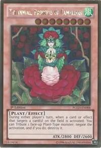 Tytannial, Princess of Camellias PGLD-EN088 1st Edition Yu-Gi-Oh card from Premium Gold