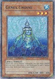 Genex Undine DT01-EN060 Yu-Gi-Oh card from Duel Terminal 1