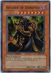 Invader of Darkness TLM-ENSE1 Yu-Gi-Oh card from The Lost Millennium