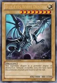 Blue-Eyes White Dragon JUMP-EN068 Yu-Gi-Oh card from Shonen Jump Magazine Promos