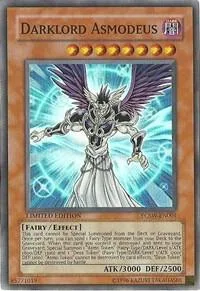 Darklord Asmodeus YCSW-EN001 Yu-Gi-Oh card from Yu-Gi-Oh! Championship Series Prize Cards