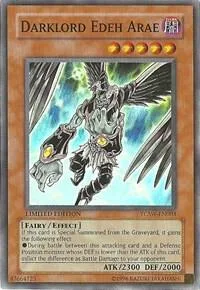 Darklord Edeh Arae YCSW-EN003 Yu-Gi-Oh card from Yu-Gi-Oh! Championship Series Prize Cards