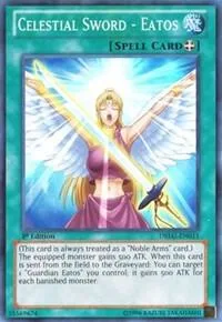 Celestial Sword - Eatos DRLG-EN011 Unlimited Yu-Gi-Oh card from Dragons of Legend