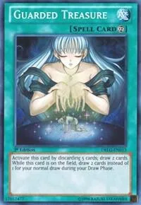 Guarded Treasure DRLG-EN013 1st Edition Yu-Gi-Oh card from Dragons of Legend