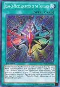 Rank-Up-Magic Admiration of the Thousands DRLG-EN044 Unlimited Yu-Gi-Oh card from Dragons of Legend