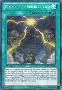 Mound of the Bound Creator DRLG-EN025 1st Edition Yu-Gi-Oh card from Dragons of Legend