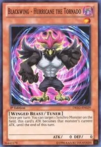 Blackwing - Hurricane the Tornado DRLG-EN029 Unlimited Yu-Gi-Oh card from Dragons of Legend