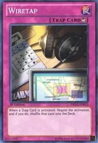 Wiretap DRLG-EN035 Unlimited Yu-Gi-Oh card from Dragons of Legend
