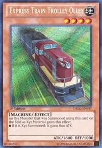 Express Train Trolley Olley DRLG-EN037 1st Edition Yu-Gi-Oh card from Dragons of Legend