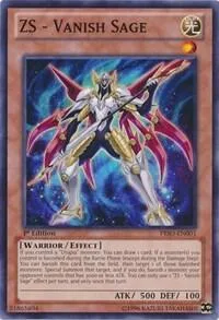 ZS - Vanish Sage PRIO-EN001 1st Edition Yu-Gi-Oh card from Primal Origin