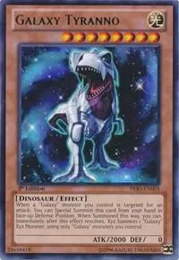 Galaxy Tyranno PRIO-EN003 Unlimited Yu-Gi-Oh card from Primal Origin