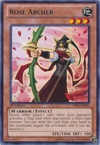 Rose Archer PRIO-EN093 1st Edition Yu-Gi-Oh card from Primal Origin