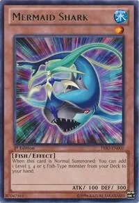 Mermaid Shark PRIO-EN005 Unlimited Yu-Gi-Oh card from Primal Origin